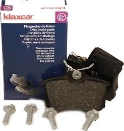 Klaxcar France 24863z - Brake Pad Set, disc brake autospares.lv