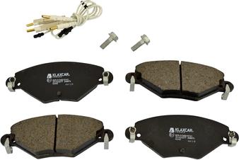 Klaxcar France 24867z - Brake Pad Set, disc brake autospares.lv