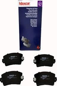 Klaxcar France 24802z - Brake Pad Set, disc brake autospares.lv