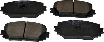 Klaxcar France 24887z - Brake Pad Set, disc brake autospares.lv