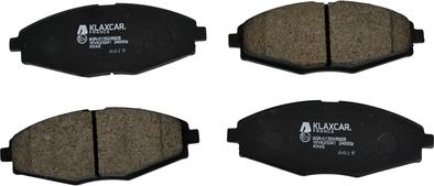 Klaxcar France 24830z - Brake Pad Set, disc brake autospares.lv