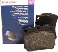 Klaxcar France 24837z - Brake Pad Set, disc brake autospares.lv