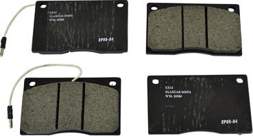 Klaxcar France 24347z - Brake Pad Set, disc brake autospares.lv