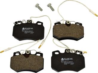 Klaxcar France 24334z - Brake Pad Set, disc brake autospares.lv