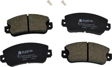 Klaxcar France 24265z - Brake Pad Set, disc brake autospares.lv