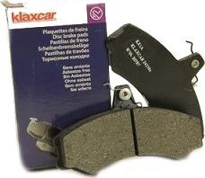 Klaxcar France 24239z - Brake Pad Set, disc brake autospares.lv
