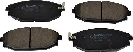 Klaxcar France 24799z - Brake Pad Set, disc brake autospares.lv