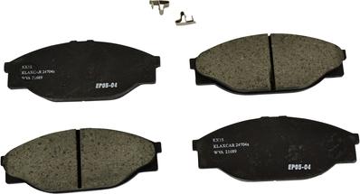 Klaxcar France 24704z - Brake Pad Set, disc brake autospares.lv