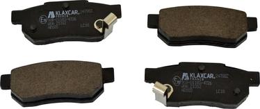 Klaxcar France 24788z - Brake Pad Set, disc brake autospares.lv