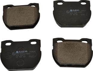 Klaxcar France 24783z - Brake Pad Set, disc brake autospares.lv