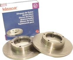 Klaxcar France 25008z - Brake Disc autospares.lv