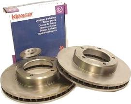 Klaxcar France 25843z - Brake Disc autospares.lv