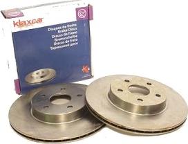 Klaxcar France 25856z - Brake Disc autospares.lv