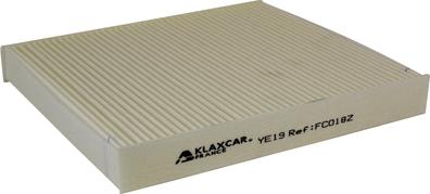 Klaxcar France FC018z - Filter, interior air autospares.lv