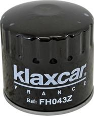 Klaxcar France FH043z - Oil Filter autospares.lv