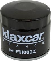 Klaxcar France FH009z - Oil Filter autospares.lv