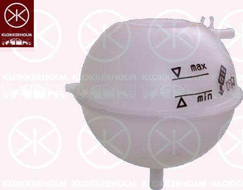 Klokkerholm 95583001 - Expansion Tank, coolant autospares.lv