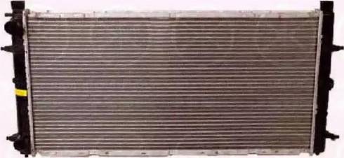 Klokkerholm 9558302114 - Radiator, engine cooling autospares.lv