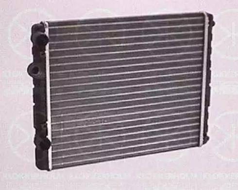 Klokkerholm 9504302129 - Radiator, engine cooling autospares.lv