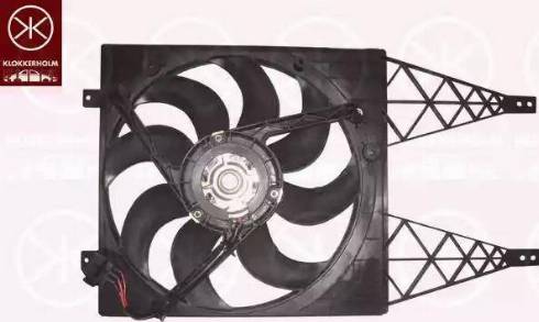 Klokkerholm 95062608 - Fan, radiator autospares.lv