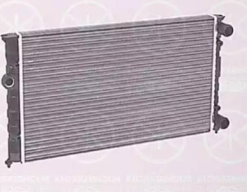 Klokkerholm 9522302099 - Radiator, engine cooling autospares.lv