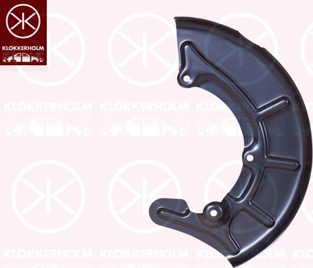 Klokkerholm 9522374 - Splash Panel, guard, brake disc autospares.lv