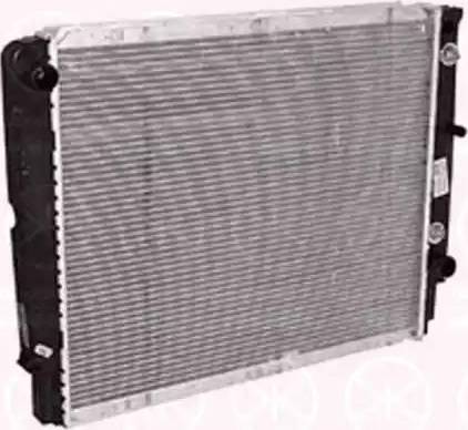 Klokkerholm 9045302098 - Radiator, engine cooling autospares.lv