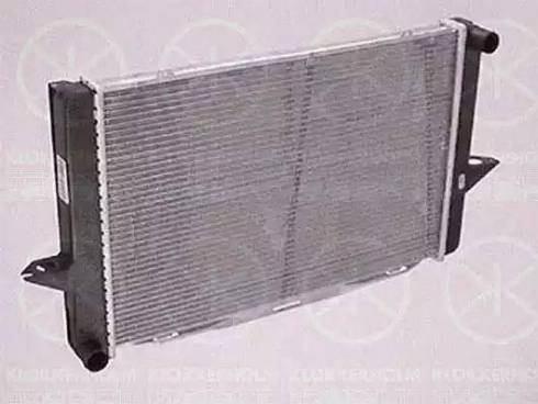 Klokkerholm 9036302063 - Radiator, engine cooling autospares.lv