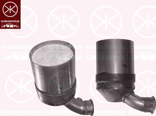 Klokkerholm 55088602 - Soot / Particulate Filter, exhaust system autospares.lv