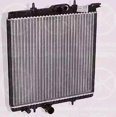 Klokkerholm 5507302188 - Radiator, engine cooling autospares.lv