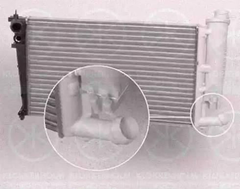 Klokkerholm 5513302148 - Radiator, engine cooling autospares.lv