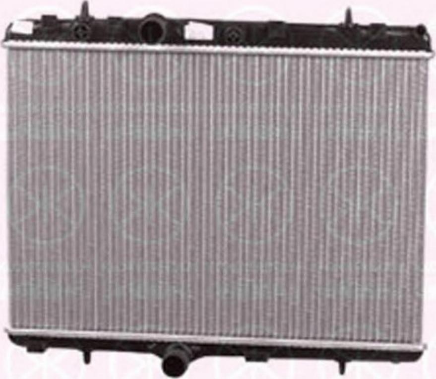 Klokkerholm 5537302255 - Radiator, engine cooling autospares.lv