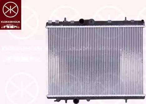 Klokkerholm 5537302265 - Radiator, engine cooling autospares.lv