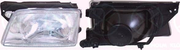 Klokkerholm 50490135 - Headlight autospares.lv