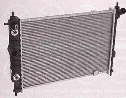 Klokkerholm 5050302029 - Radiator, engine cooling autospares.lv