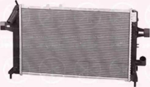 Klokkerholm 5051302294 - Radiator, engine cooling autospares.lv