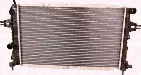 Klokkerholm 5052302381 - Radiator, engine cooling autospares.lv