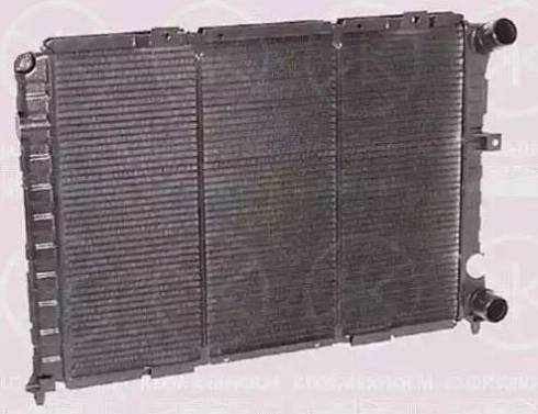 Klokkerholm 5052302383 - Radiator, engine cooling autospares.lv