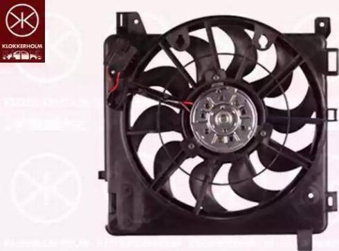 Klokkerholm 50522601 - Fan, radiator autospares.lv