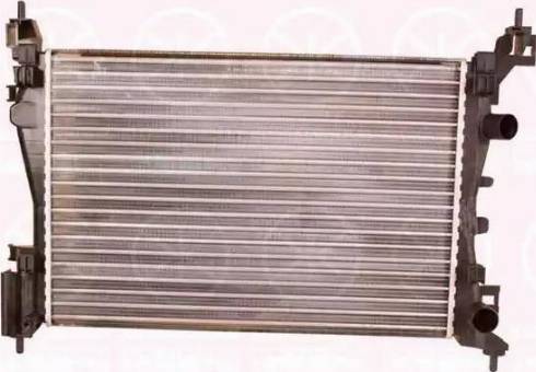 Klokkerholm 5024302408 - Radiator, engine cooling autospares.lv