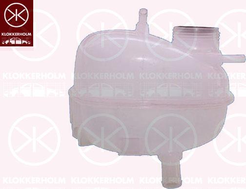 Klokkerholm 50233001 - Expansion Tank, coolant autospares.lv