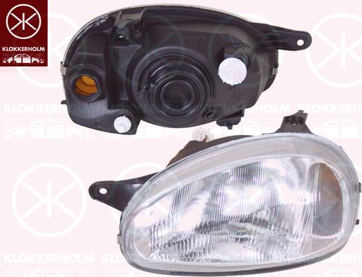 Klokkerholm 50220146 - Headlight autospares.lv