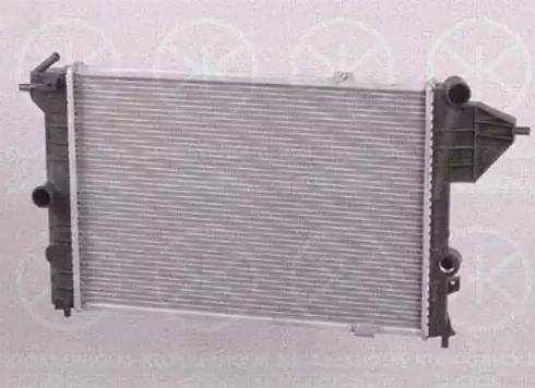 Klokkerholm 5076302119 - Radiator, engine cooling autospares.lv