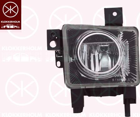 Klokkerholm 50780288 - Fog Light autospares.lv