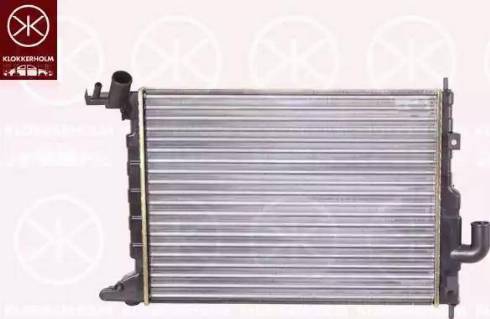 Klokkerholm 5077302218 - Radiator, engine cooling autospares.lv