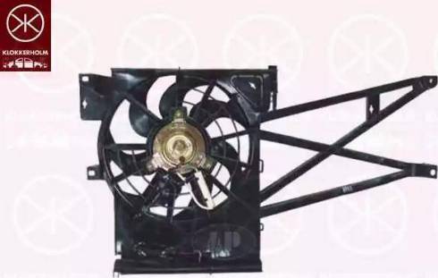 Klokkerholm 50772601 - Fan, radiator autospares.lv