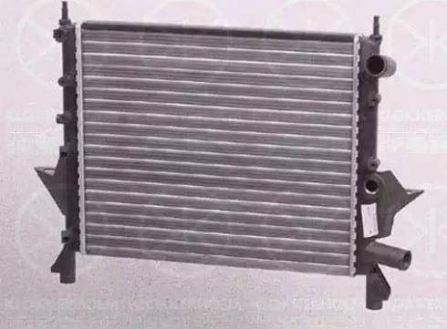 Klokkerholm 6005302206 - Radiator, engine cooling autospares.lv