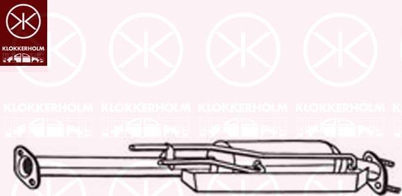 Klokkerholm 095-350 - Soot / Particulate Filter, exhaust system autospares.lv