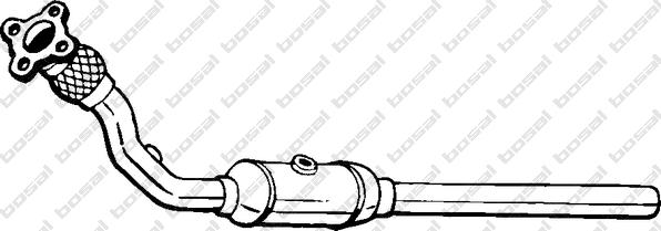 Klokkerholm 099-075 - Catalytic Converter autospares.lv