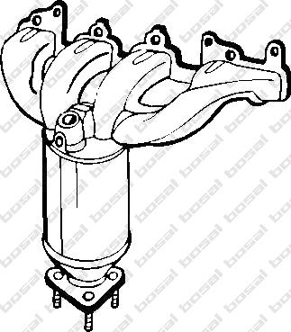 Klokkerholm 090-559 - Catalytic Converter autospares.lv